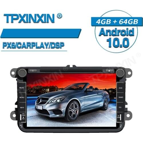 For Volkswagen Golf Polo Tiguan Passa Radio Car Multimedia Player GPS Navigation Audio Stereo Screen DVD Head Unit Tape Recorder