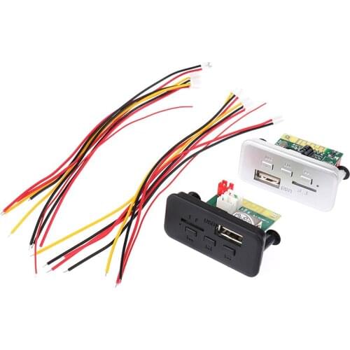 Bluetooth 5.0 Car Radio MP3 Player 5V MP3 WMA Decoder Board Audio Module For Car