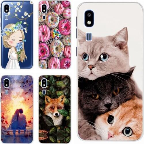 Phone Shell For Samsung A2 Core Case SM-A260F A2Core Soft Silicone Back Cover For Samsung Galaxy A2 Core Case Cute Painted Coque