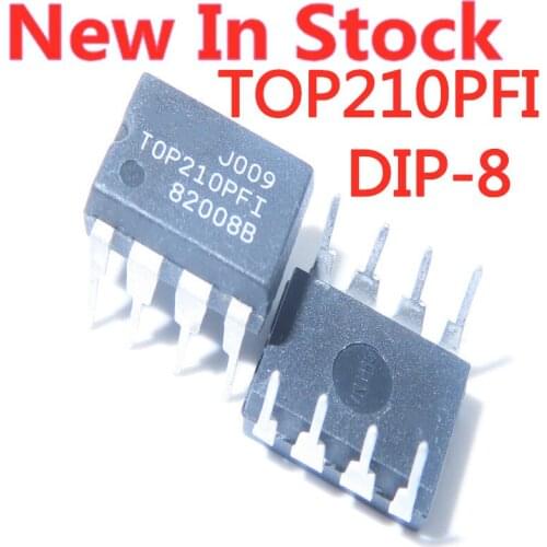 5PCS/LOT TOP210PFI TOP210 DIP-8 power management chip In Stock NEW original IC