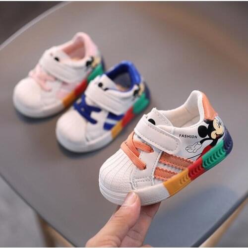New Children Shoes Girls Boys Sport Shoes Antislip Soft Bottom Kids Fashion Sneaker Comfortable Breathable Mesh(Baby/Little Kid)