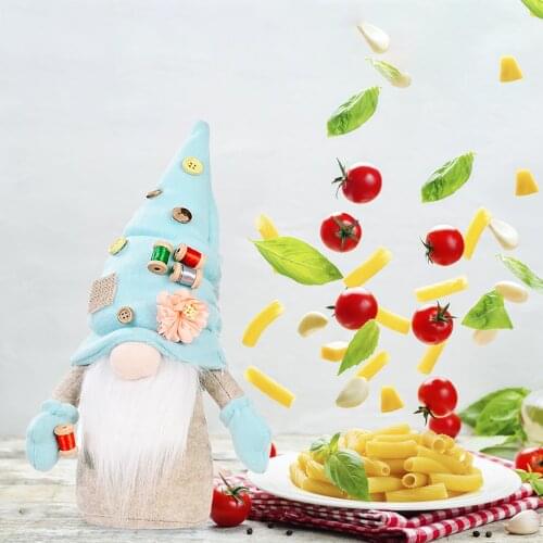 Mothers Day Faceless Doll Gnome Tower Line Button Ornament Decoration Gift Standing Post Festive Decor For Mom Plush Toys Gift