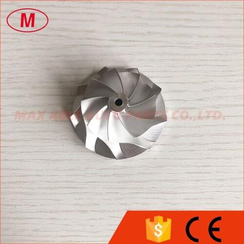 TD03 forward 40.75/56.02mm 9+0 blades Point milling turbo milling/aluminum 2618/billet compressor wheel
