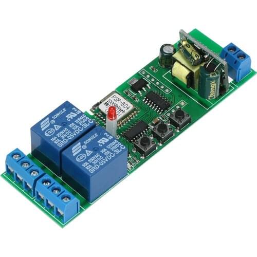 Universal Module eWeLink Smart Wifi Switch 2CH AC85-250V Wireless Switch Timer Phone APP Remote Control Smart Home Voice Control