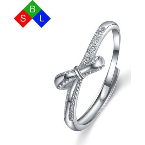 Red Trees Brand Fine Jewelry New Style 925 Sterling Silver Cheap Engagement Rings For Women Christmas Gift Adjustable Size