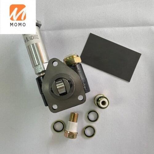 ZJYPC200-5 PC200-6 fuel delivery pump 6D95 6D102 engine hand oil pump 105220-5960 105220-5001