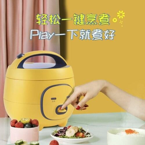 1.6 Smart Cute Small Liter Rice Cooker Fully Automatic Multi-function Removable Washable Rice Cooking Appliances for 1-3 People