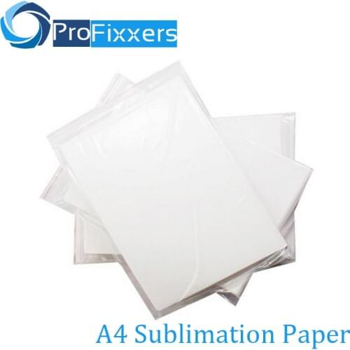 100 Sheets A4 Sublimation Paper For 3D Sublimation machine Ink Printer High Transfer Rate Mug,Glass Rock For Heat Press Machine
