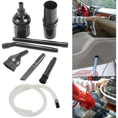 New 8pcs Mini Micro Tools Valet Car Vehicle and Computer Keyboards Cleaning Kit for Vacuum Cleaners Delicate and Valuable