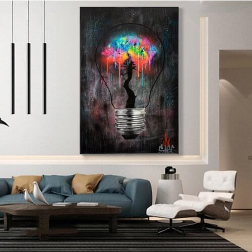 Abstract Graffiti Art Paintings on the Wall Art Posters and Prints Modern Street Art Canvas Pictures For Living Room Wall Decor