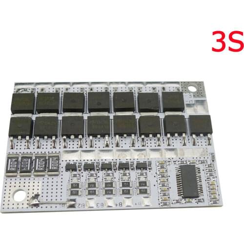 Aihasd 12.6V 100A 3S BMS Li-ion LMO Ternary Lithium Battery Protection Circuit Board