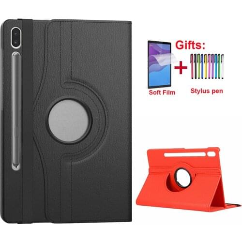 360 Degree Rotating Cover For Samsung Galaxy Tab S7 11 inch 2020 SM-T870 SM-T875 SM-T876 T870 T875 PU Leather Tablet Case Funda