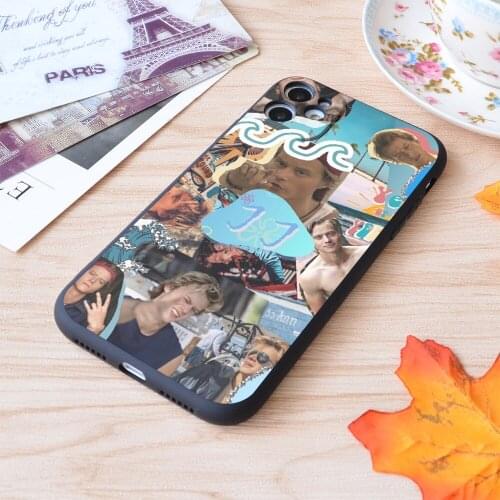 For iPhone Jj Outer Banks Collage Print Soft Matt Apple iPhone Case
