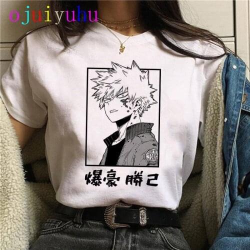My Hero Academia T Shirt Women Kawaii Cartoon Himiko Toga Graphic Tees Funny Anime Boku No Hero Academia T-shirt Unisex Female