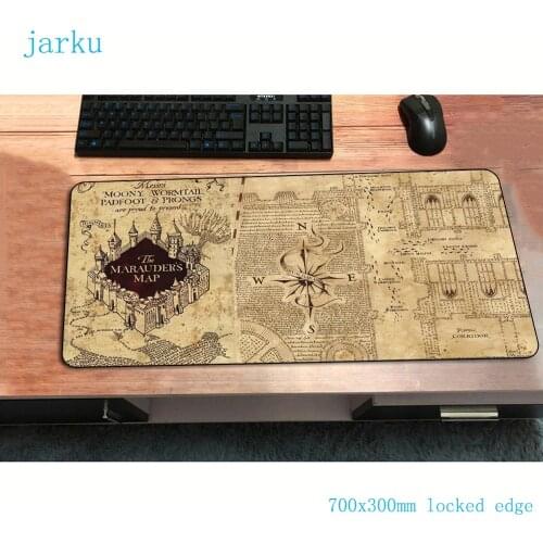 Old Map mouse pad Adorable 700x300mm gaming mousepad gamer mouse mat pad keyboard computer padmouse laptop play mat