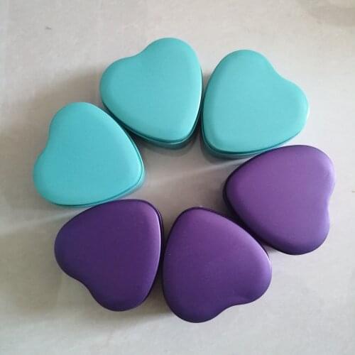 Creative wedding gift tinplate candy box birthday Gift Festive party supplies gift box packaging large heart-shaped iron box