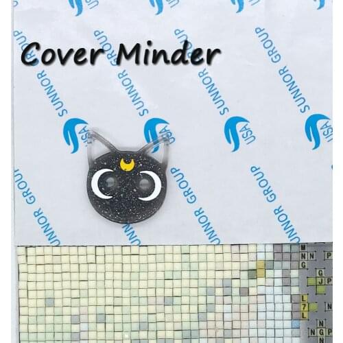Diamond Painting Tools Magnetic Cover Minder Black Cat