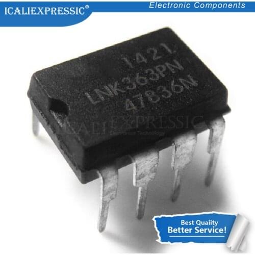 10PCS LNK363PN DIP-7 LNK363P DIP7 LNK363 DIP 363PN Management IC