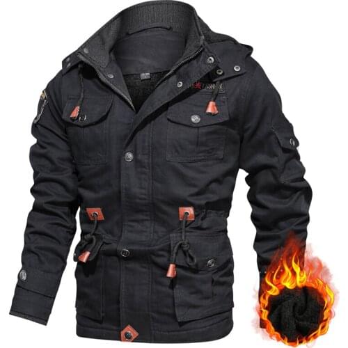 Fashion Gothic mens Jacket Long Sleeve 2021 Stand Collar Slim Casual gothic Black Men Jacket Air Force Coat winter Keep warm
