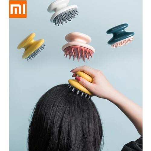NEW Adult Shampoo and Massage Brush Silicone shampoo comb Anti-itch scratch head brush