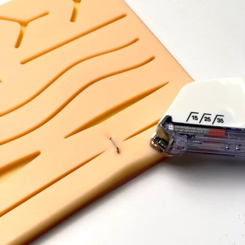 Disposable Medical Skin Suture Stapling Stitching Surgery 35W Surgical Clipper Nail Stapler Needle Remover for Student Practice