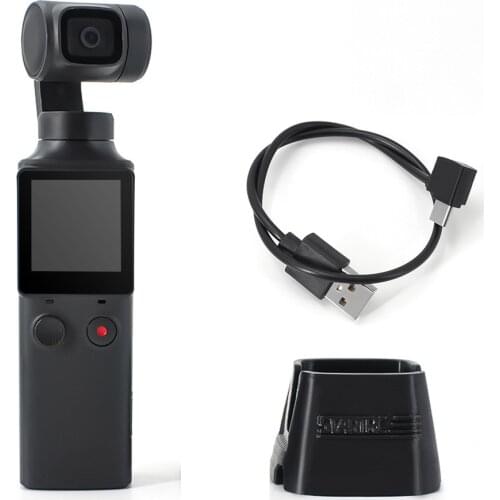 Portable Charging Base Stand Mount Holder Bracket With Charge Cable For FIMI PALM Handheld Camera Gimbal Expansion Accessories