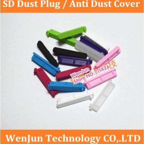 Best price for SD port dust plug SD Card Reader dust cover for laptop/computer /Router Multiple Color choice