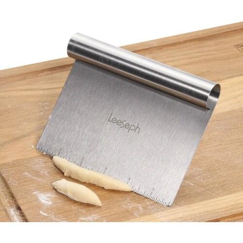 Cake ScraperPastry bakingDIYSteel Scraper & Chopper Cream cake Rice roll knife scraper scraper kitchen Tools