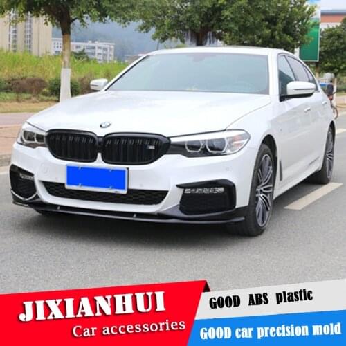 For G30 G38 Body kit spoiler 2017-2018 For BMW 5 series G31 B ABS Rear lip rear spoiler front Bumper Diffuser Bumpers Protector