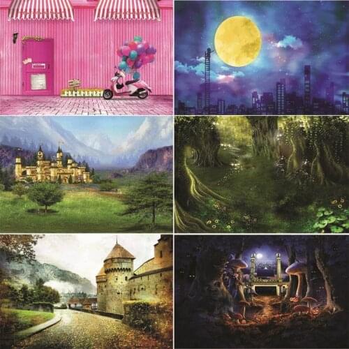 Vinyl Custom Photography Backdrops fairy tale Photography Background NY1FD-07