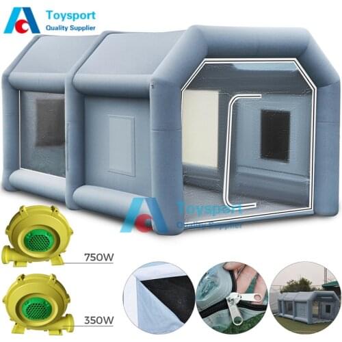 High Quality Inflatable Spray Booth Tent, Portable Inflatable Paint Booth For Car Maintaining