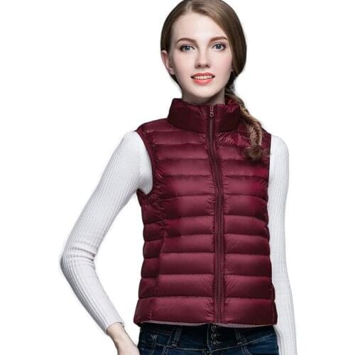 Женские пуховые жилеты ZXRYXGS China At AliExpress
