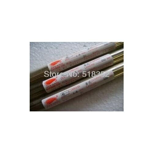 1.8mmx500mm Multihole Ziyang Brass Electrode Tube for EDM Drilling Machines