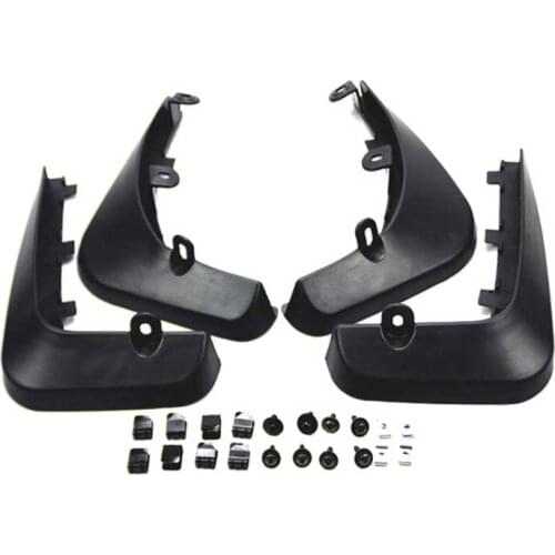 4pcs Premium Auto Front&Rear Heavy Duty Molded Flares Splash Mud Flaps Guards Fenders For VolksWagen Beetle 2005-2012