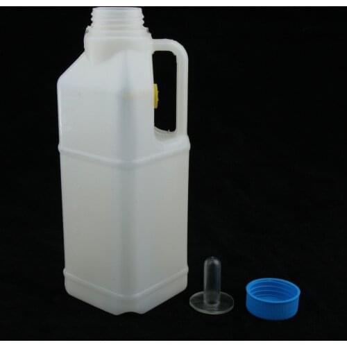 Thickened Plastic Lamb Milk Bottle with Silicone Nipples Livestock Feeding Bottle 850ml