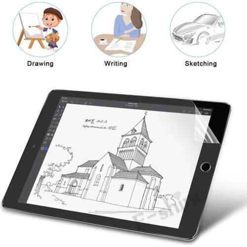 Like Paper Drawing Writting PET Matte Film for Apple iPad 10.2 inch 7th 8th Gen Feel Painting Write on Paper for iPad 8 7 Film