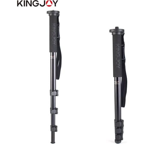 KINGJOY Officia MP208F Monopod Dslr For All Models Professional Camera Tripod Stand Video Para Movil Flexible Tripe Stativ