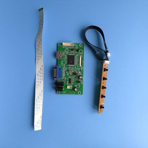 Display cable driver Kit HDMI VGA 30pin for LED LP156WF6(SP)(B7)/LP156WF6(SP)(D1) LCD EDP Controller Board 1920X1080 15.6"