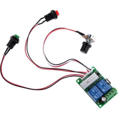 6-24V 3A DC Controller Adjustable Reversible Button Switch Board