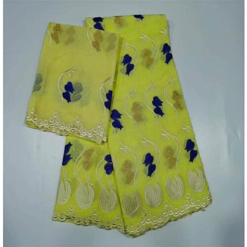 Soft dubai fabric 100%cotton african lace fabric top quality swiss voile lace in switzerland for women party 5+2 yards! LCF20635