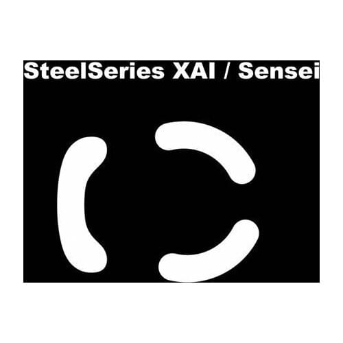 Mouse Skatez / Mouse Feet for SteelSeries Xai / Sensei Mouse Feet (2 sets of replacement mice feet)