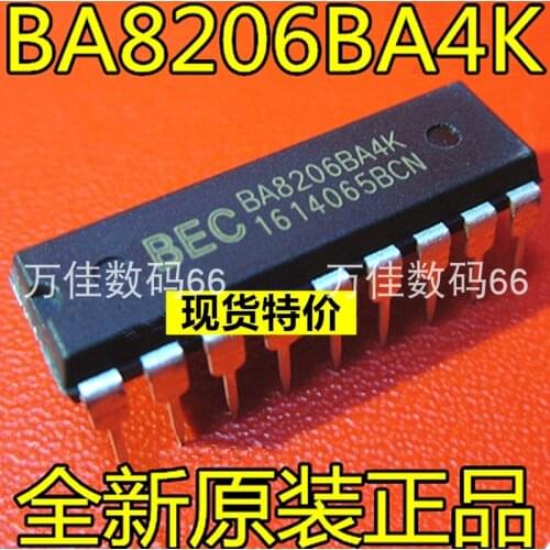 The spot BA8206BA4 The original remote control fan chip dedicated BA8206BA4 4 k straight DIP - 18 HS8206 IC integrated block