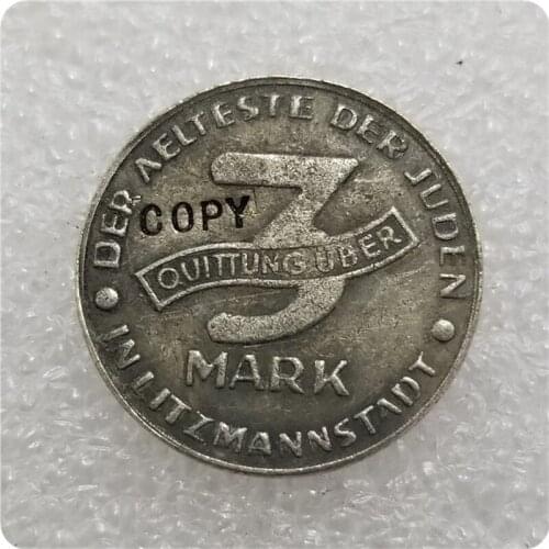 Poland : 3 MARK 1943 GETTO Juden COPY