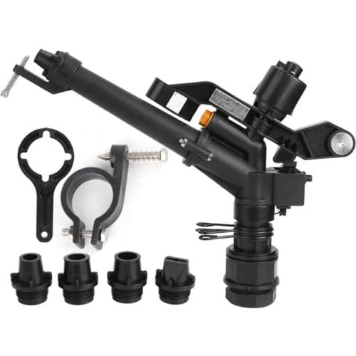 1.5in to 1in DN25 Female Thread Adjustable 360 Degree Rotating Rocking Arm Sprinkler Farm Irrigation Rotating Water Sprinkler