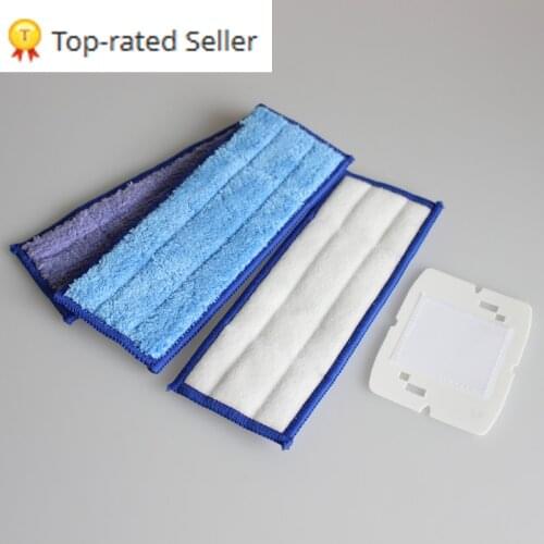 Microfiber Washable wet & damp & dry sweeping Pad mopping pads for iRobot Braava Jet 240 Free Post