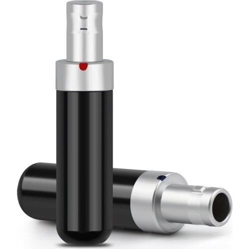 1pc Male Headphone Pins Wire Connector Audio Jack Earphone Gold Plated Plug Adapter For HD800 HD800s HD820 D1000 HiFi Headset