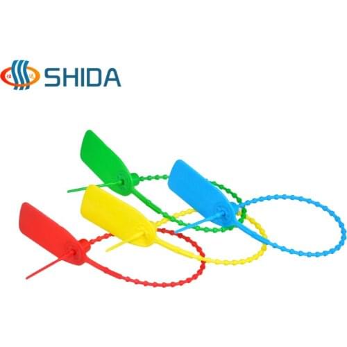 200pcs 230mm Length Plastic Nylon Cable Ties Cable Tag Tightening Security Wire Seals For Cargo Container Seals Lock