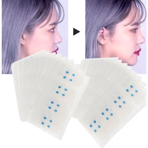 80pcs Women Face Lifting Patch Invisible Stickers, Anti Wrinkle & Double Chin Reducer