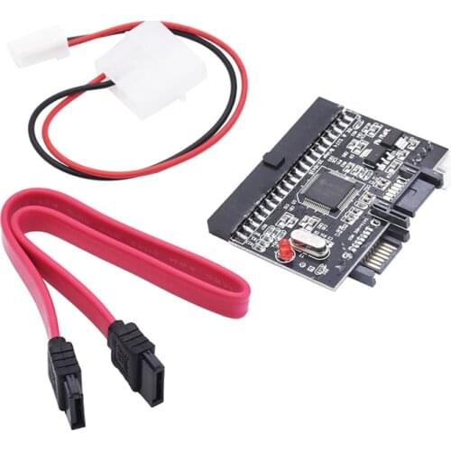 5PCS 2 in 1 SATA to IDE Adapter IDE to SATA Converter 40 pin 2.5" inch Hard Disk Driver Support for ATA HDD CD DVD Adaptor