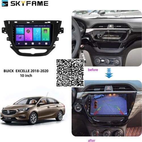 SKYFAME Car Radio Stereo For Buick Excelle 2018/2019/2020 Android Multimedia System GPS Navigation DVD Player